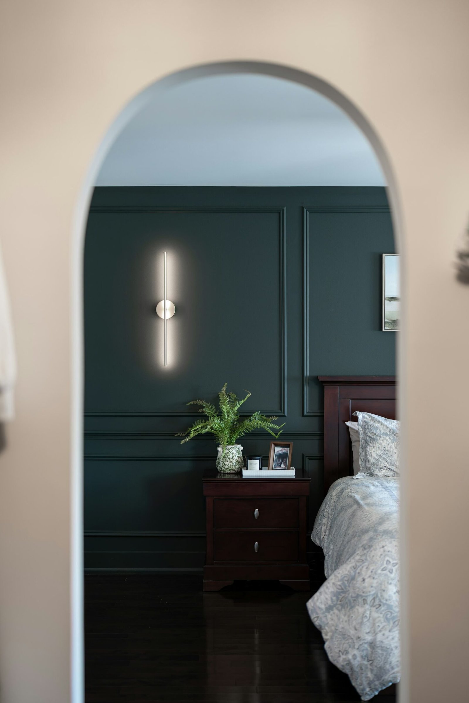EKH Painting & Decorating — Green Sconce